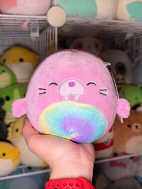 Squishmallows Squishmallow Rou the Mauve Purple Walrus 5" Stuffed Plush